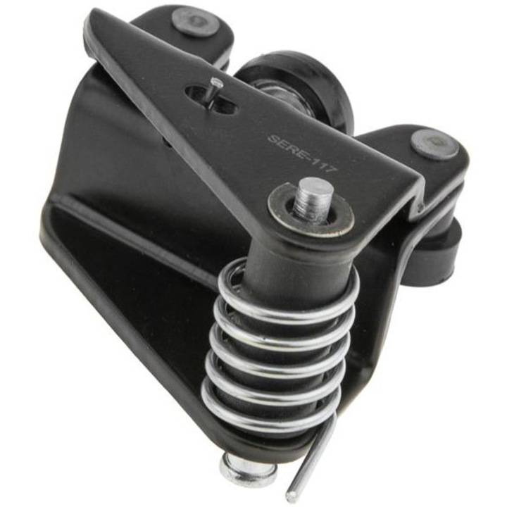 Tolóajtó görgős vezető, NTY, EZC-RE-117, Fekete