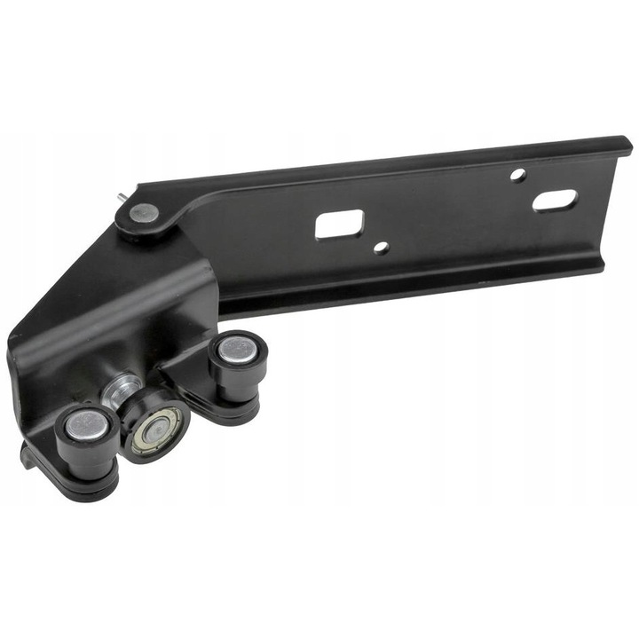 Tolóajtó görgős vezető, NTY, EZC-RE-116, Fekete