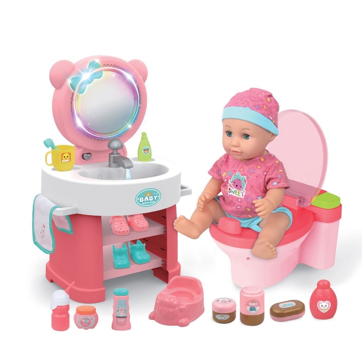 Бебе кукла, Музикално, на гърне, светлина и музика