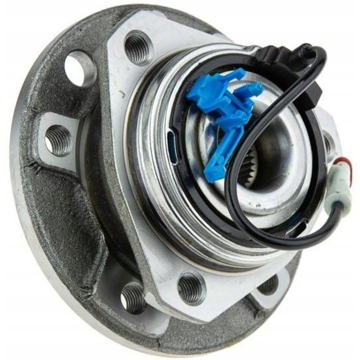 Set rulment/butuc roata, NTY, KLP-PL-014, 5 piese, Argintiu/Gri