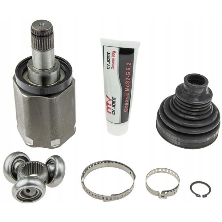 Csatlakozókészlet, NTY, NPW-BM-017, ezüst/fekete