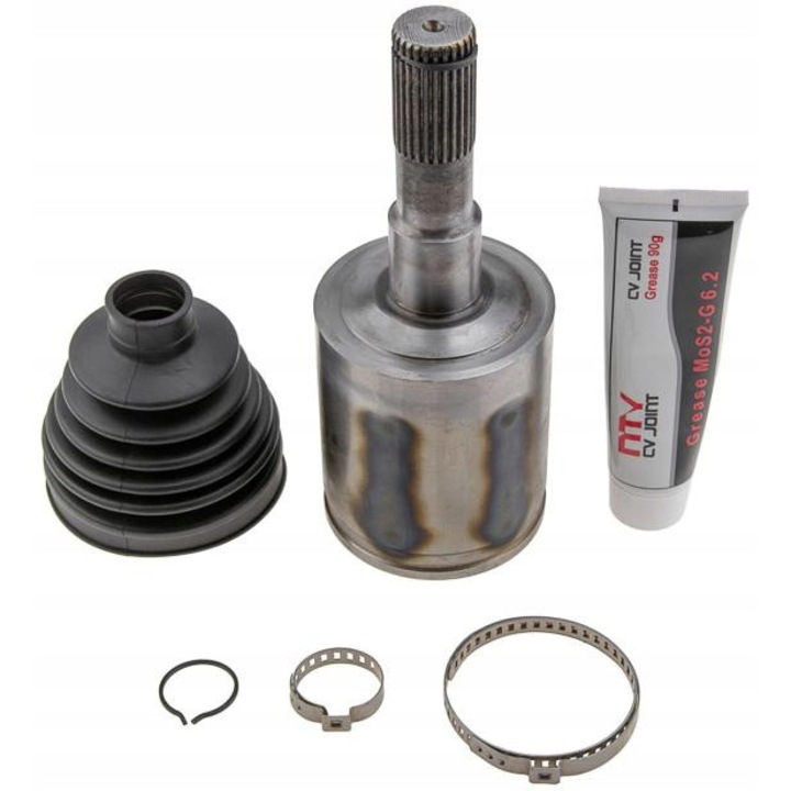 Csuklókészlet, NTY NPW-CH-028, ezüst/fekete