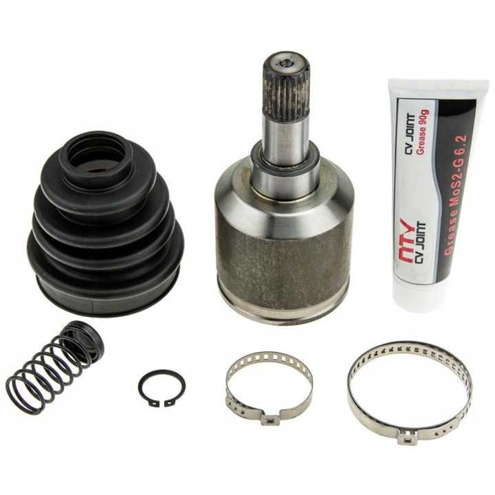 Bolygócsukló készlet, NTY, NPW-CT-056, Fekete/ezüst