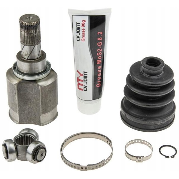 Csatlakozókészlet, NTY, NPW-FR-051, fekete/ezüst