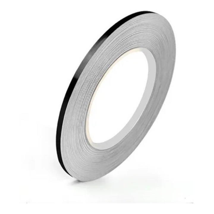 Banda adeziva impermeabila pentru rosturi gresie si faianta 50m X 10mm, negru - Enz Shop