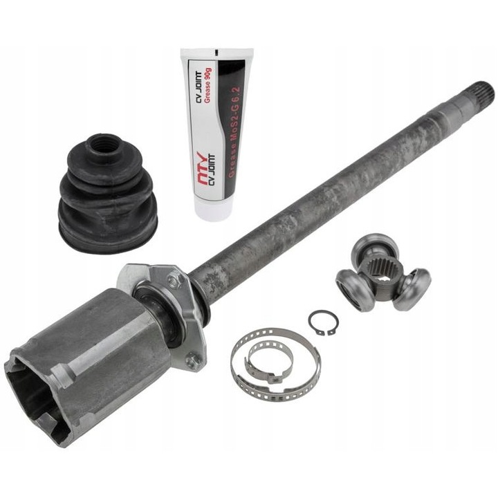 Első bolygócsukló készlet, NTY, NPW-FT-042, Jobb oldal, fekete/ezüst