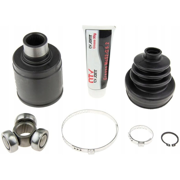 Csatlakozókészlet, NTY, NPW-HD-019, fekete/ezüst