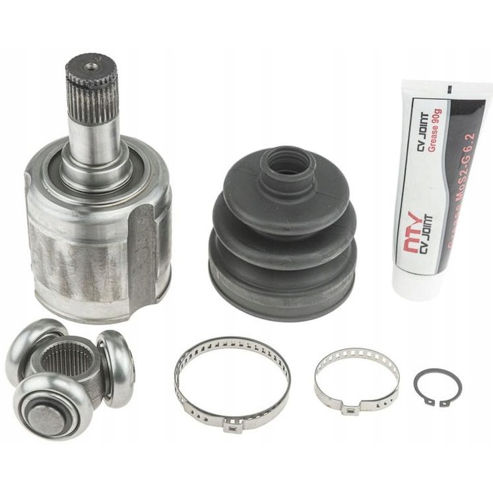 Csatlakozókészlet, NTY, NPW-HD-023, fekete/ezüst