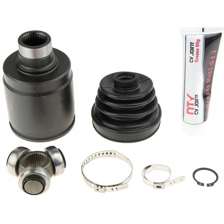 Csatlakozókészlet, NTY, NPW-HD-028, fekete/ezüst