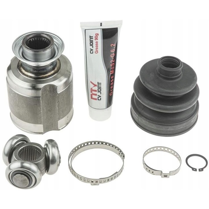 Csatlakozókészlet, NTY, NPW-HD-024, fekete/ezüst