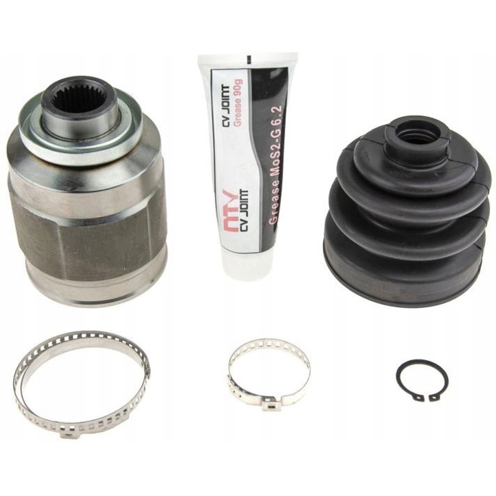 Csatlakozókészlet, NTY, NPW-HY-507, fekete/ezüst