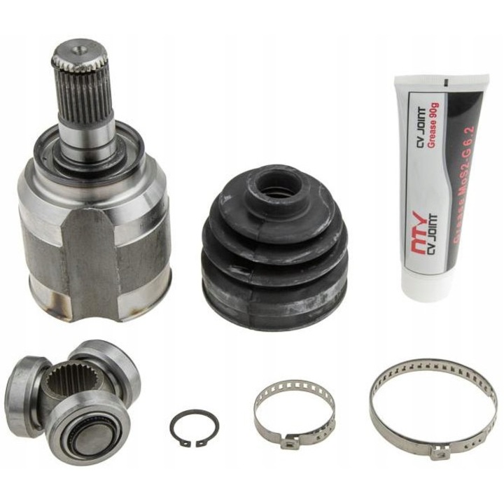 Csatlakozókészlet, NTY, NPW-HY-536, fekete/ezüst