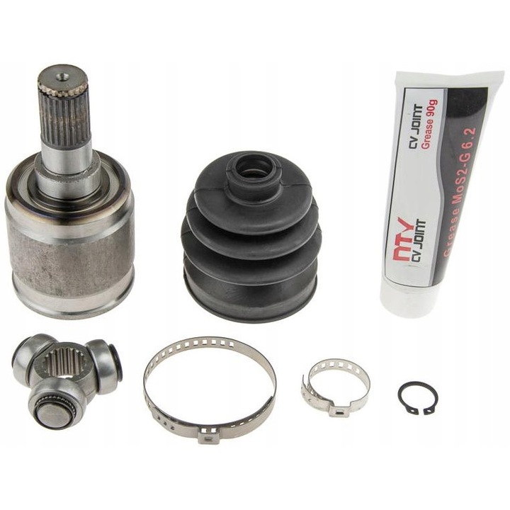 Csatlakozókészlet, NTY, NPW-HY-518, fekete/ezüst