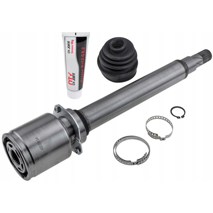 Első bolygócsukló készlet, NTY, NPW-FT-052, Jobb oldal, fekete/ezüst