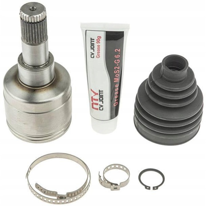 Bolygócsukló készlet, NTY, NPW-SU-018, Fekete/ezüst