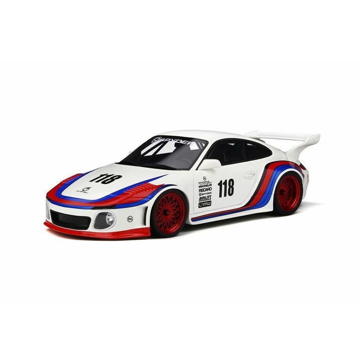 Modell autó Porsche 911 997 Régi – Új karosszériakészlet 2018 1:18 Gt Spirit GT796