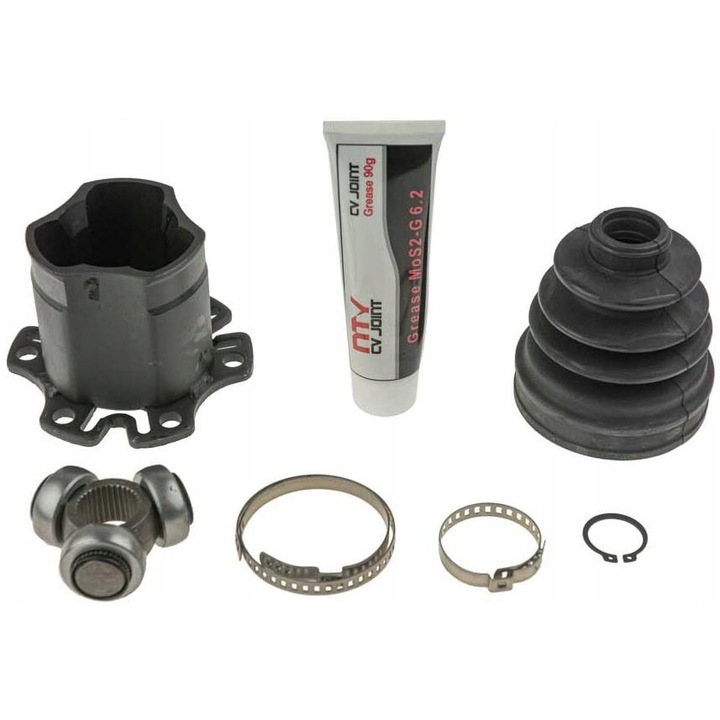 Bolygócsukló készlet, NTY, NPW-VW-019, Fekete/Ezüst