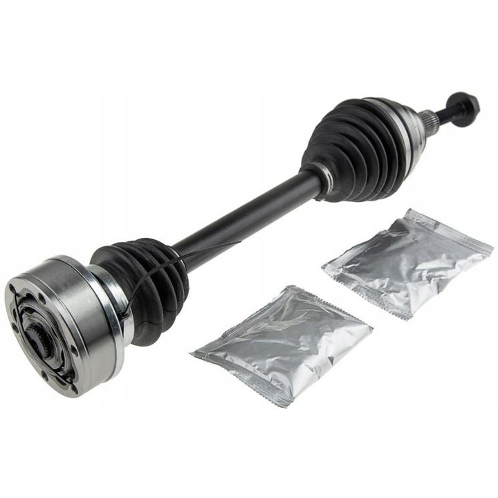 NTY Kardántengely, NPW-VW-151, bal oldal, fekete/ezüst