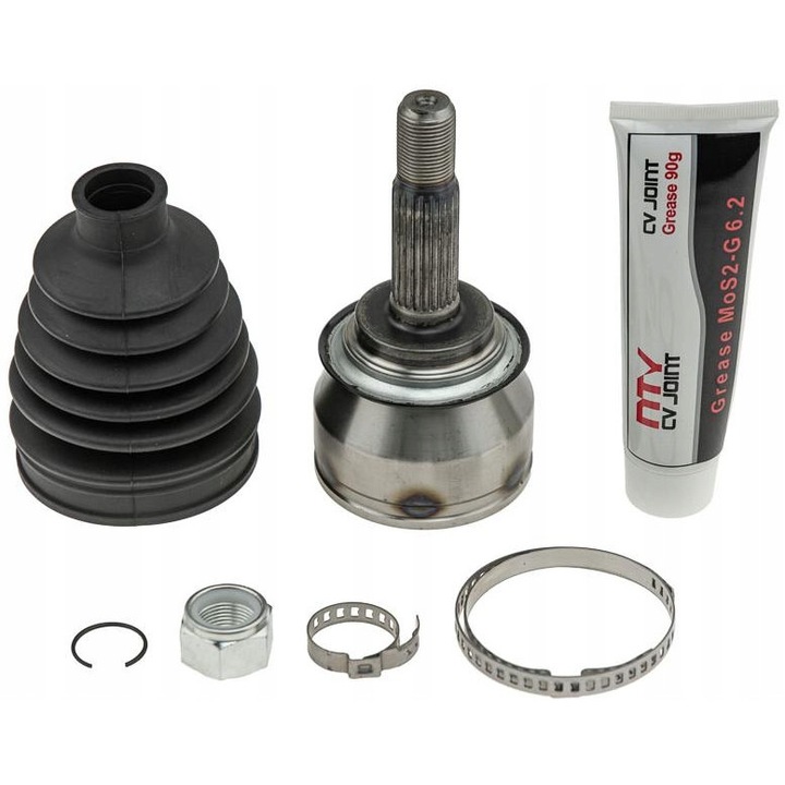 Съединителен комплект NPZ-RE-045, NTY, черно/сребристо