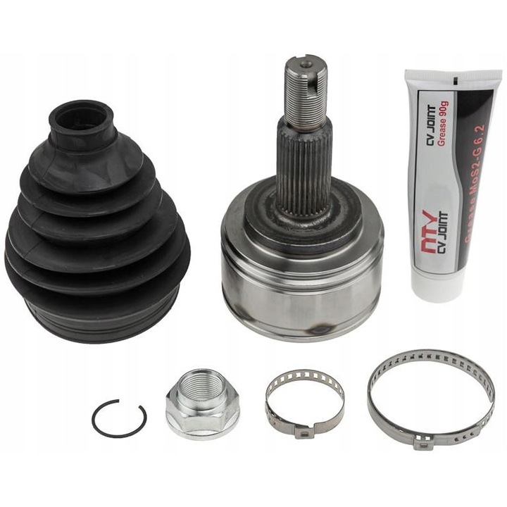 Csuklókészlet NPZ-RE-041, NTY, fekete/ezüst