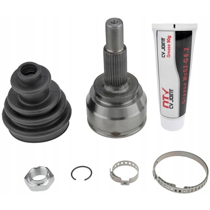 Csuklókészlet, hajtótengely, NPZ-RE-063, NTY, fekete/ezüst