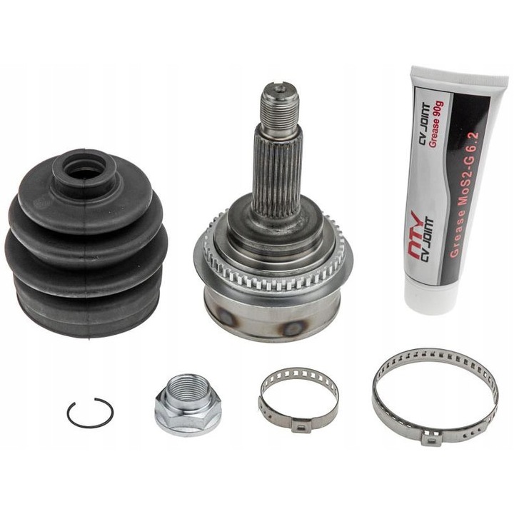 Csuklókészlet, hajtótengely, NPZ-SB-017, NTY, fekete/ezüst