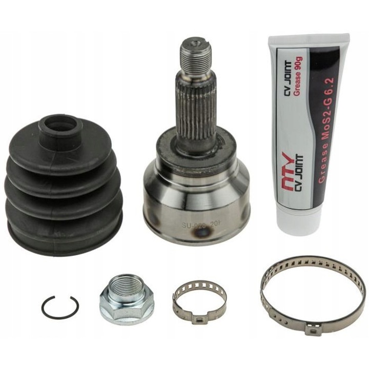 Csuklókészlet, hajtótengely, NPZ-SU-020, NTY, fekete/ezüst