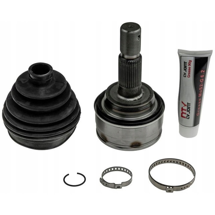 Csuklókészlet, hajtótengely, NPZ-TY-011, NTY, fekete/ezüst