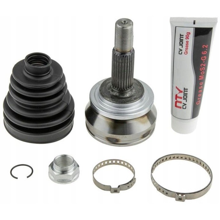 Csuklókészlet, hajtótengely, NPZ-TY-013, NTY, fekete/ezüst