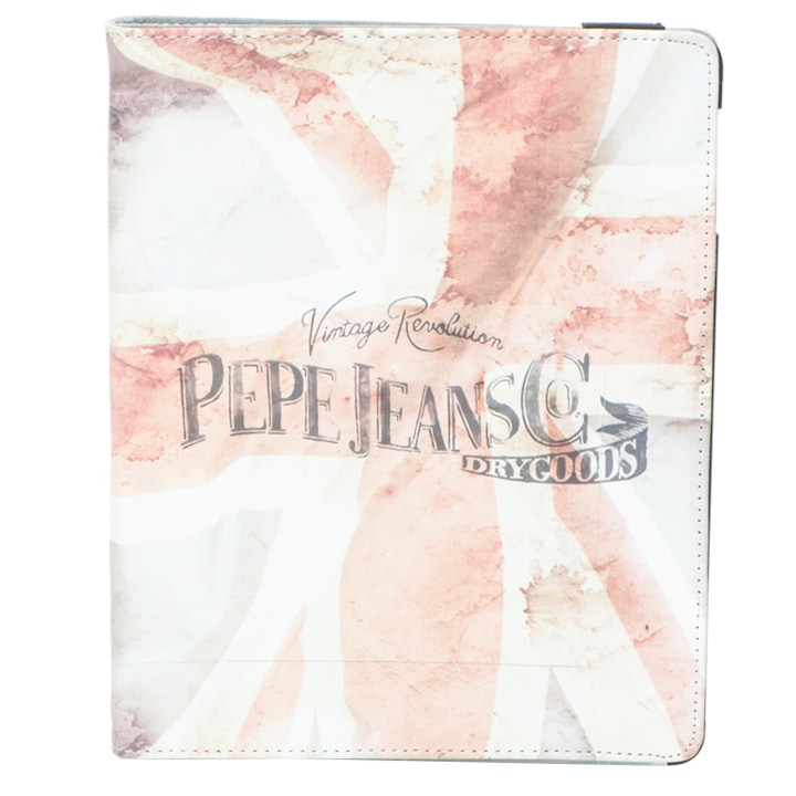 Pepe Jeans London Калъф за iPad с английски мотиви