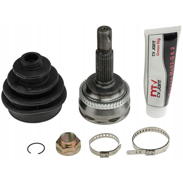 Csuklókészlet, hajtótengely, NPZ-TY-088, NTY, fekete/ezüst