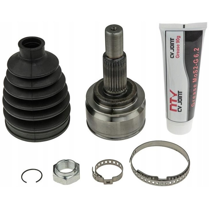 Csuklókészlet NPZ-RE-038, NTY, fekete/ezüst