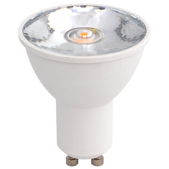 LED луничка, Ultralux, Димираща, 6W, GU10, 2700K, 220V-240V AC, 15°, Топла светлина