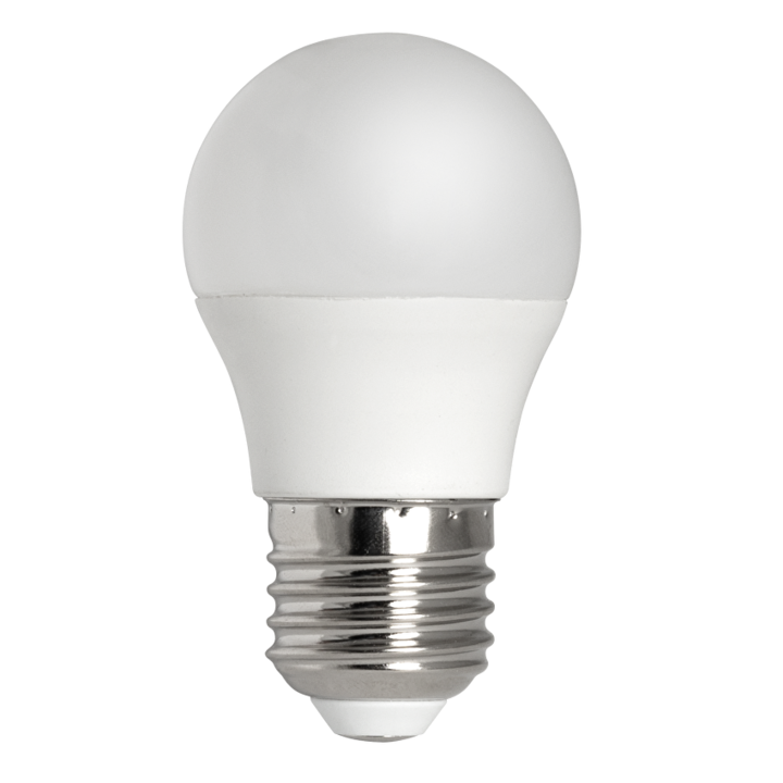 LED Лампа, Ultralux, Топка, За ниско напрежение, 5W, E27, 4000K, 12-24V AC/DC, Неутрална светлина