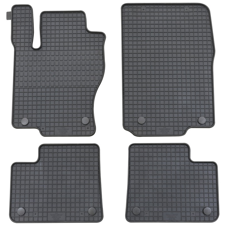 Set 4 Covorase cauciuc pentru Mercedes ML W166 GL X166 GLE C292 de la 2011
