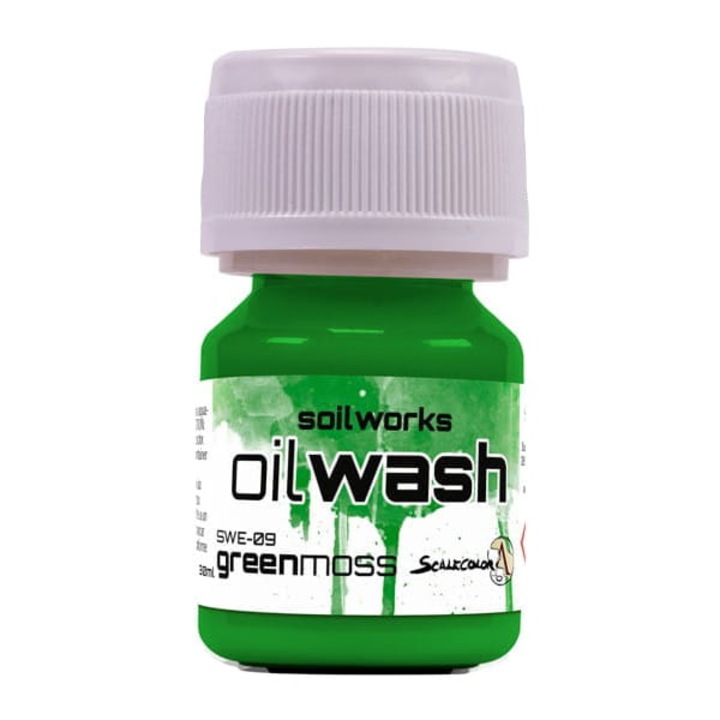 Olajfesték SWE-09 Green Moss, Scale75, 30ml
