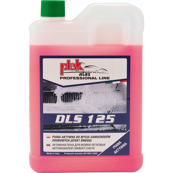 Atas DLS 125 aktív autóhab, hóeffektus, 1.8L/2kg