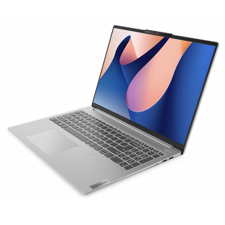 Lenovo Ideapad Slim 5 16" FullHD laptop, Intel Core i5-12450H, 8GB, 512GB SSD, Integrated Graphics, Magyar billentyűzet, Sarkvidéki szürke, Windows 11 pro