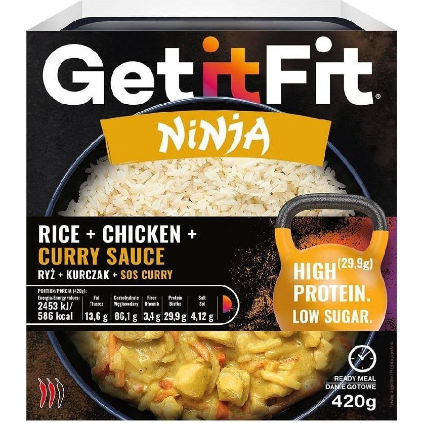 Orez cu pui si sos curry, JoyFood, 420 g eMAG.ro