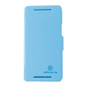 Husa de protectie Nillkin Fresh pentru HTC One M7, Light Blue Husa de protectie Nillkin Fresh pentru HTC One M7, Light Blue