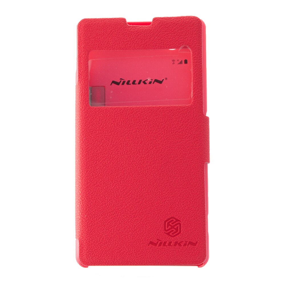 Husa de protectie Nillkin Fresh pentru Sony Xperia Z1 Compact, Red