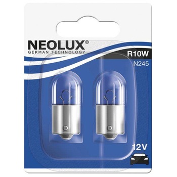 Set 2 Becuri auto auxiliare cu halogen Neolux R10W, 12V, 10W Set 2 Becuri auto auxiliare cu halogen Neolux R10W, 12V, 10W