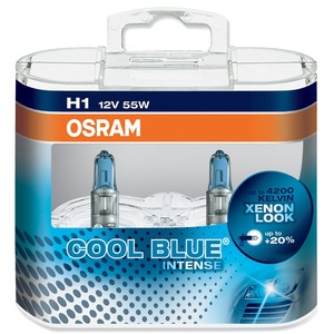 OSRAM W5W 12V W5W Glassockel Cool Blue INTENSE NextGeneration 4000K Blister  Set - 2 Stück
