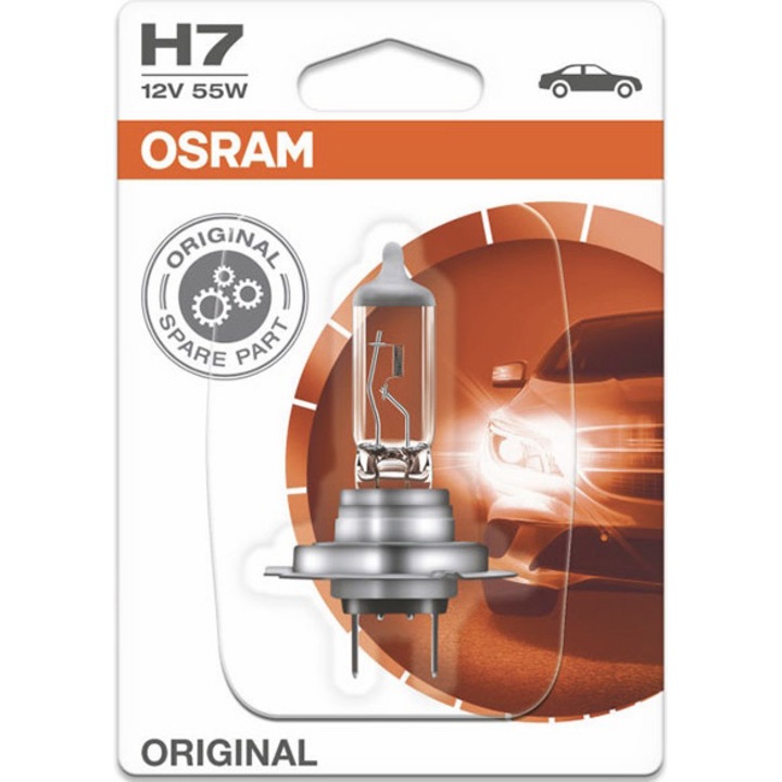 Osram H7 Standard halogén izzó, 12V, 55W