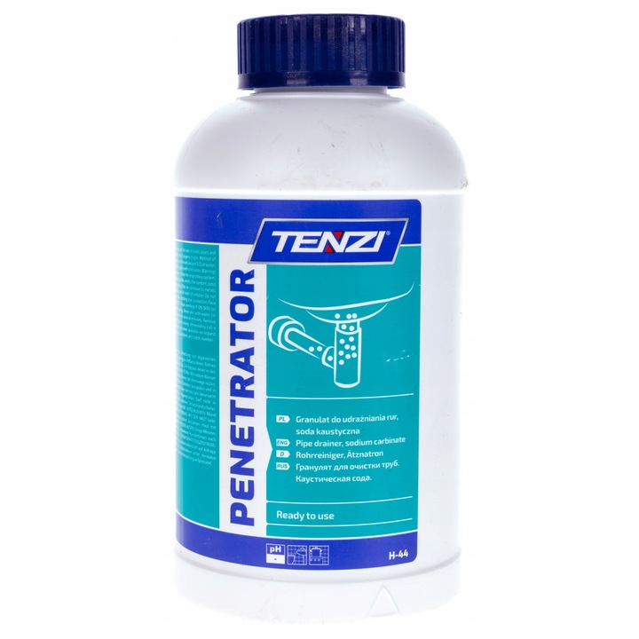 Detergent granule pentru curatarea tevilor Tenzi, 500g