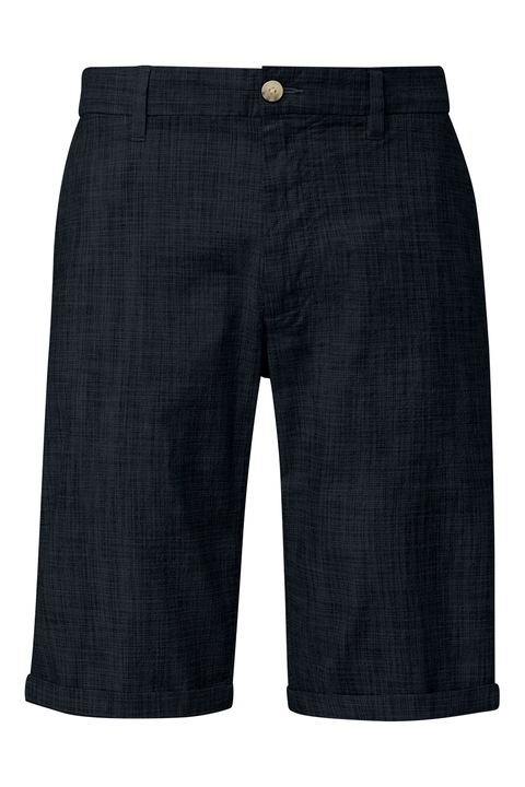s.Oliver, Pantaloni de bumbac cu talie medie, Bleumarin, 29