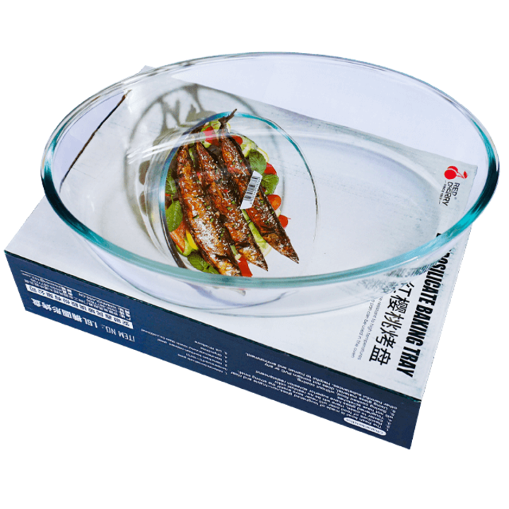 Vas termorezistent oval 3 litri