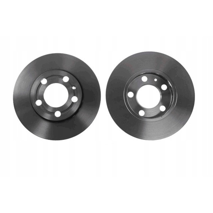 2 db féktárcsa készlet, TRW, DF4253, fekete