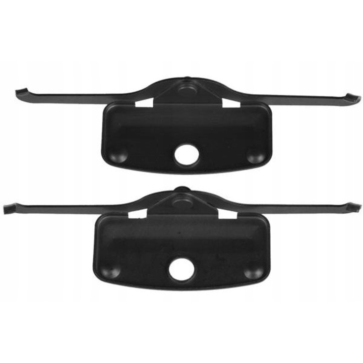 Fékbetét rögzítő készlet, TRW, PFK491, Fekete