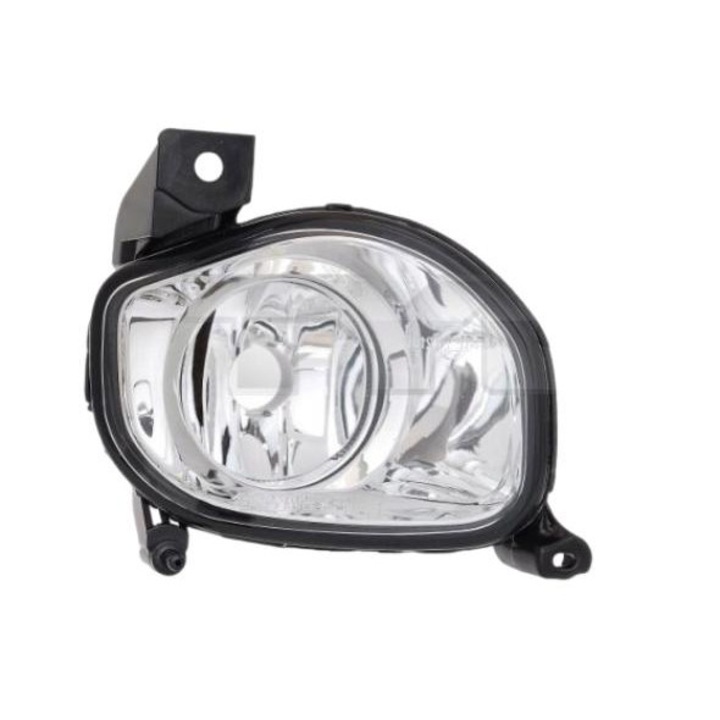 Autó féklámpa, TYC, alumínium, fekete/szürke, 19-0479001